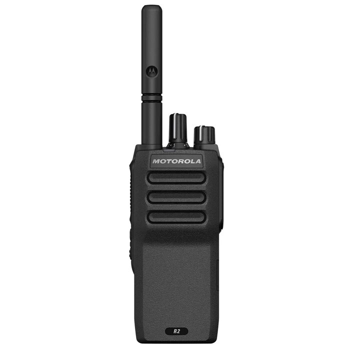 Motorola two-way radio + earpiece