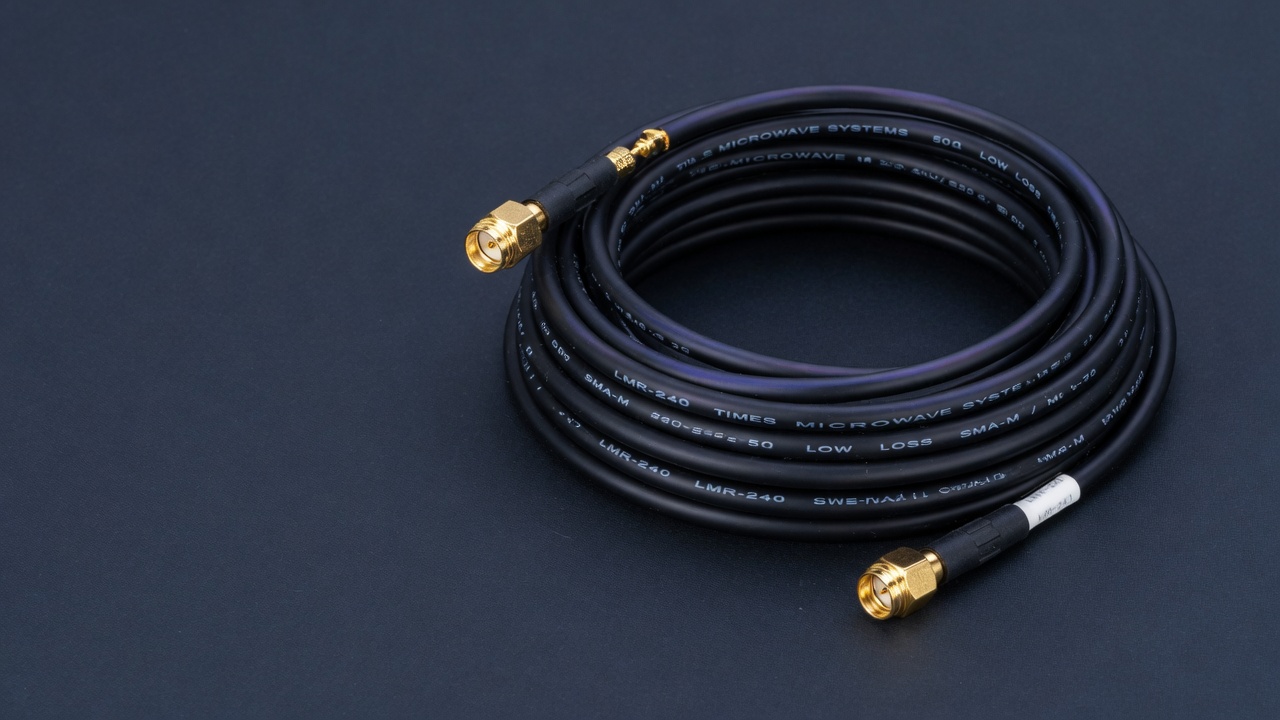LMR-240 jumper 1 m SMA