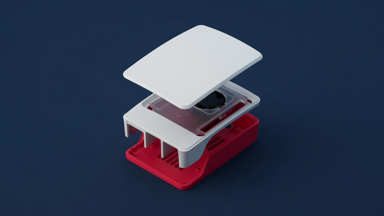 Raspberry Pi 5 official case + fan