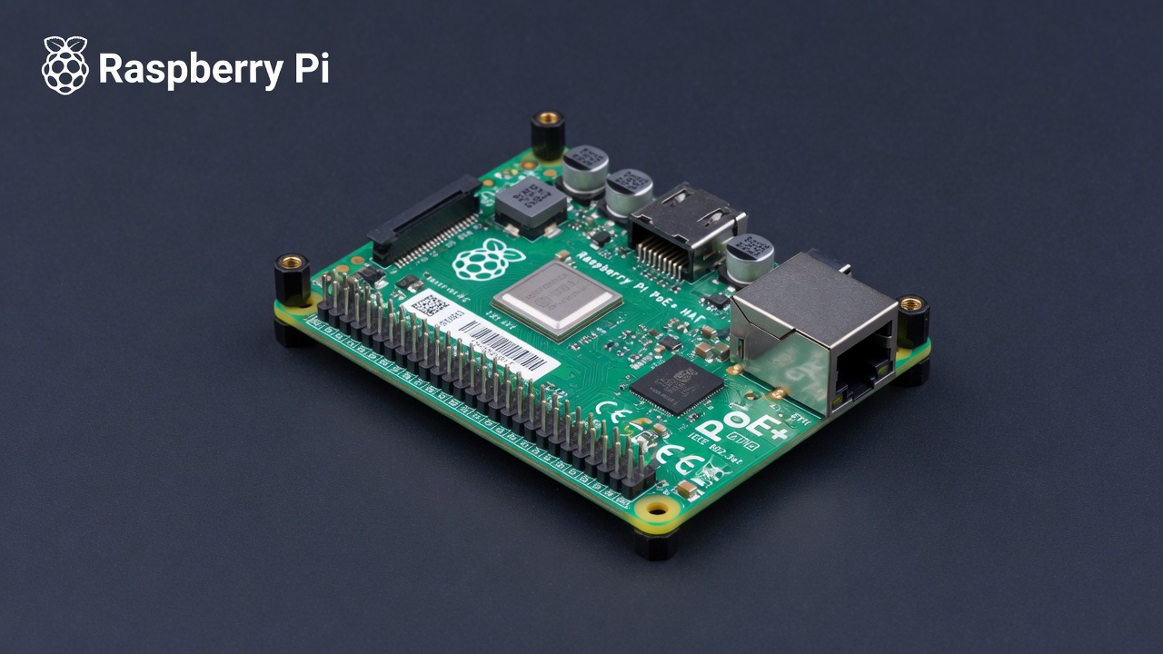 PoE+ HAT for Raspberry Pi 5