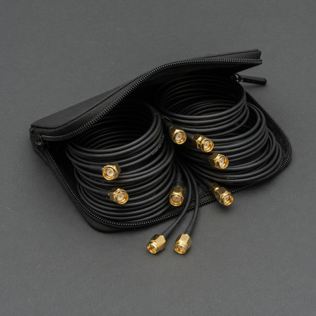 SMA cable kit, 8 pieces