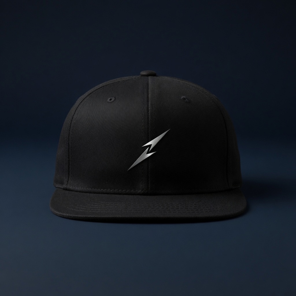 Black spear snapback