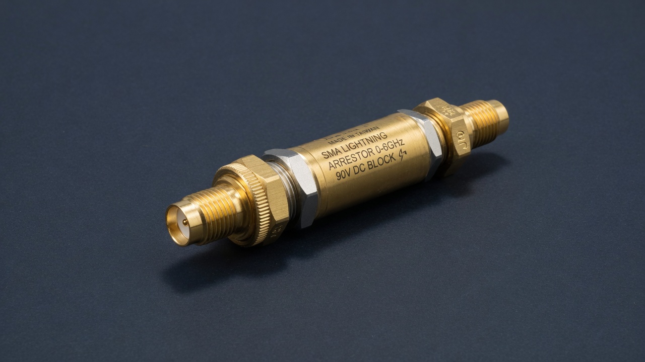 SMA lightning / surge arrestor